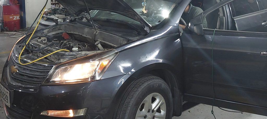 Car AC service in Abu Dhabi – professional inspection, gas refill, and cooling system repair by Desert Auto Expert in Mussafah, Reem Island, Yas Island, and nearby areas