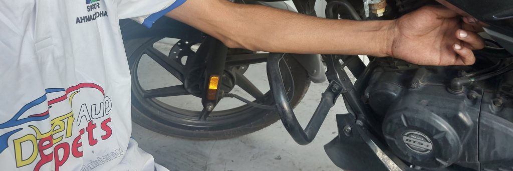 Professional motorbike repair and maintenance service in Mussafah, Abu Dhabi